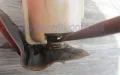 Демонтуємо фільтр-сітку з насоса
